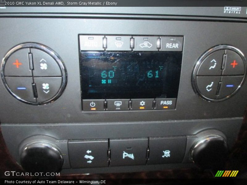 Storm Gray Metallic / Ebony 2010 GMC Yukon XL Denali AWD