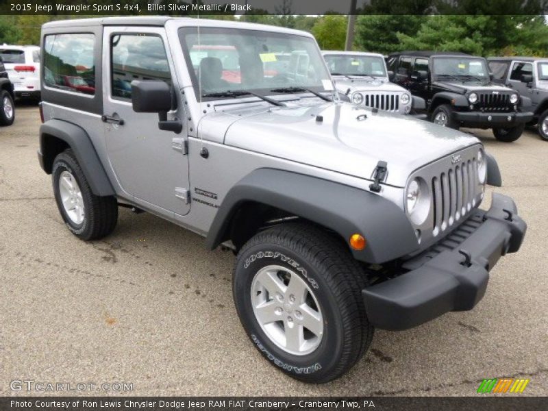 Front 3/4 View of 2015 Wrangler Sport S 4x4