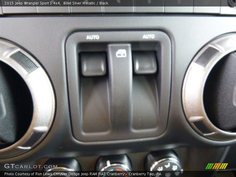 Billet Silver Metallic / Black 2015 Jeep Wrangler Sport S 4x4