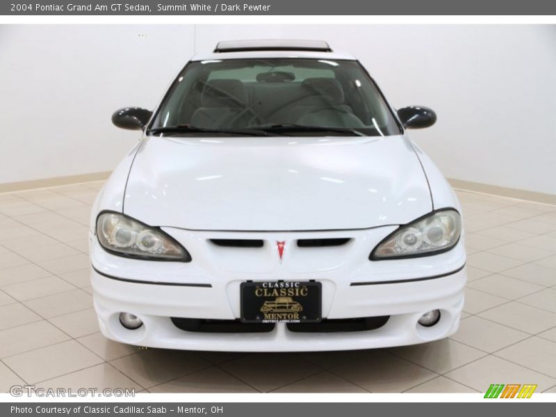 Summit White / Dark Pewter 2004 Pontiac Grand Am GT Sedan