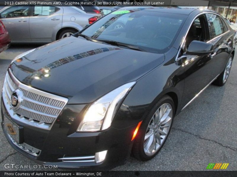 Graphite Metallic / Jet Black/Light Wheat Opus Full Leather 2013 Cadillac XTS Platinum AWD