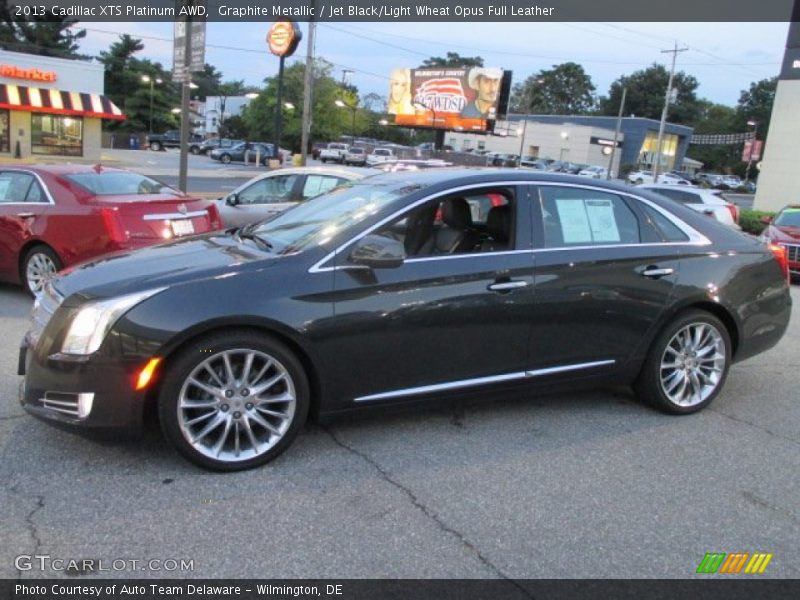 Graphite Metallic / Jet Black/Light Wheat Opus Full Leather 2013 Cadillac XTS Platinum AWD