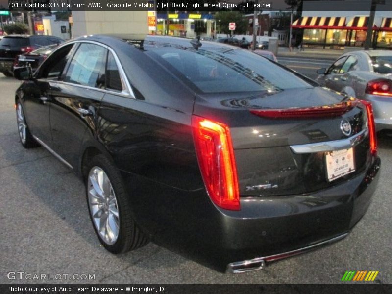 Graphite Metallic / Jet Black/Light Wheat Opus Full Leather 2013 Cadillac XTS Platinum AWD