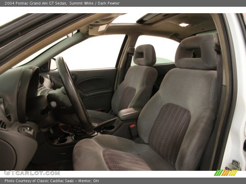 Summit White / Dark Pewter 2004 Pontiac Grand Am GT Sedan