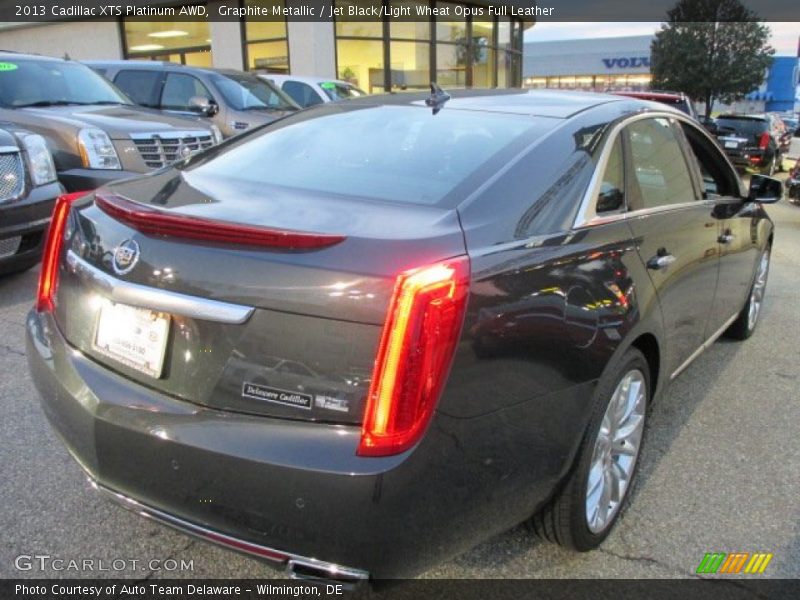 Graphite Metallic / Jet Black/Light Wheat Opus Full Leather 2013 Cadillac XTS Platinum AWD