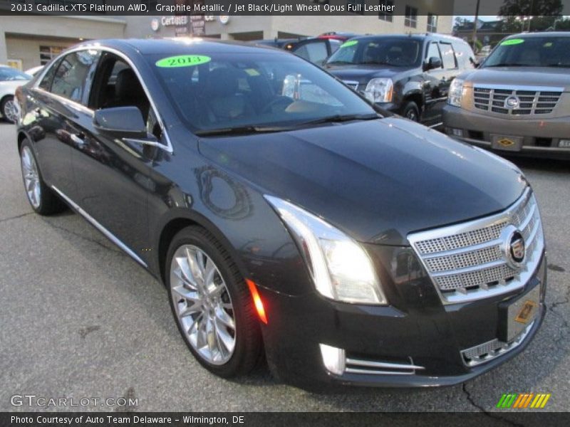 Graphite Metallic / Jet Black/Light Wheat Opus Full Leather 2013 Cadillac XTS Platinum AWD