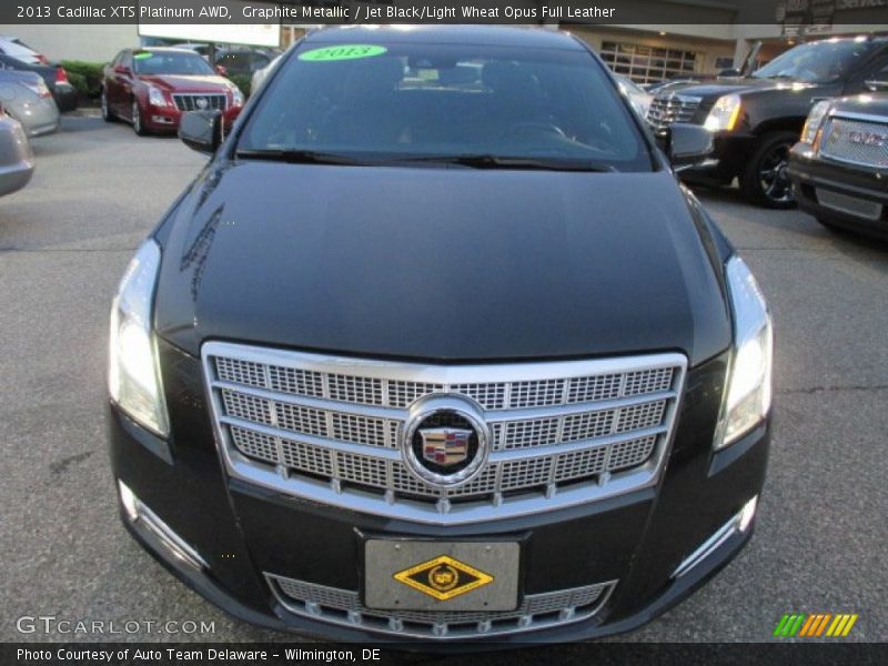 Graphite Metallic / Jet Black/Light Wheat Opus Full Leather 2013 Cadillac XTS Platinum AWD