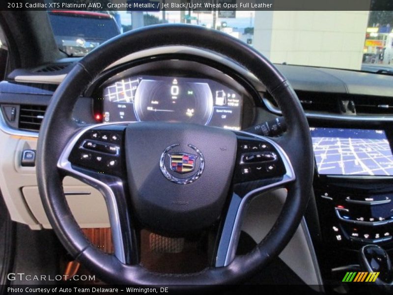 Graphite Metallic / Jet Black/Light Wheat Opus Full Leather 2013 Cadillac XTS Platinum AWD