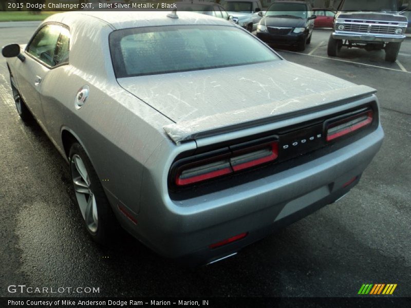 Billet Silver Metallic / Black 2015 Dodge Challenger SXT