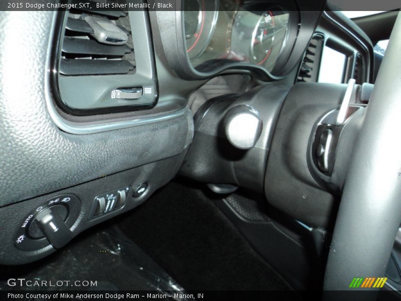 Billet Silver Metallic / Black 2015 Dodge Challenger SXT