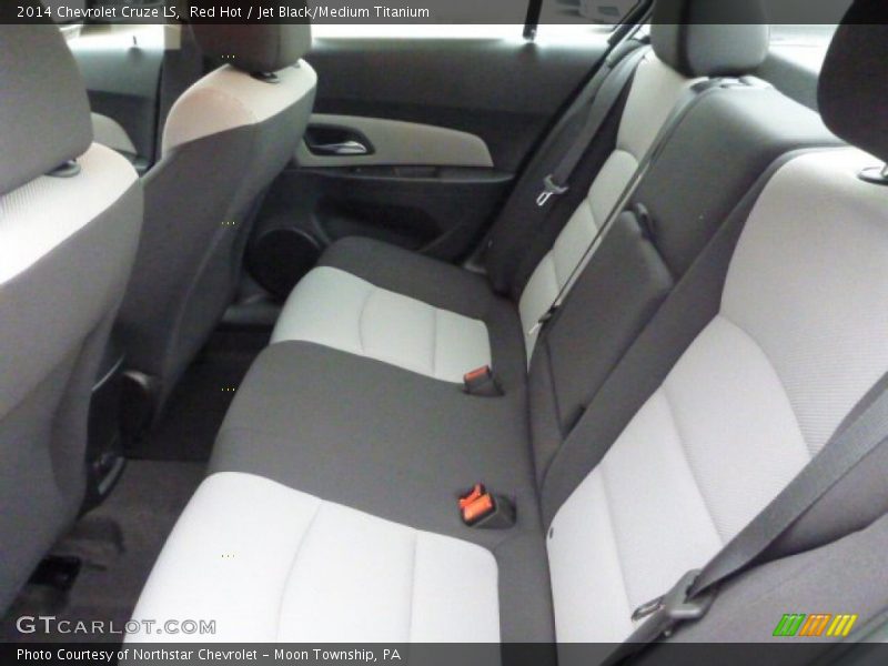 Red Hot / Jet Black/Medium Titanium 2014 Chevrolet Cruze LS