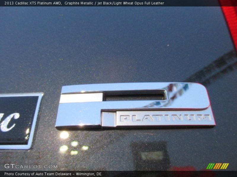 Graphite Metallic / Jet Black/Light Wheat Opus Full Leather 2013 Cadillac XTS Platinum AWD