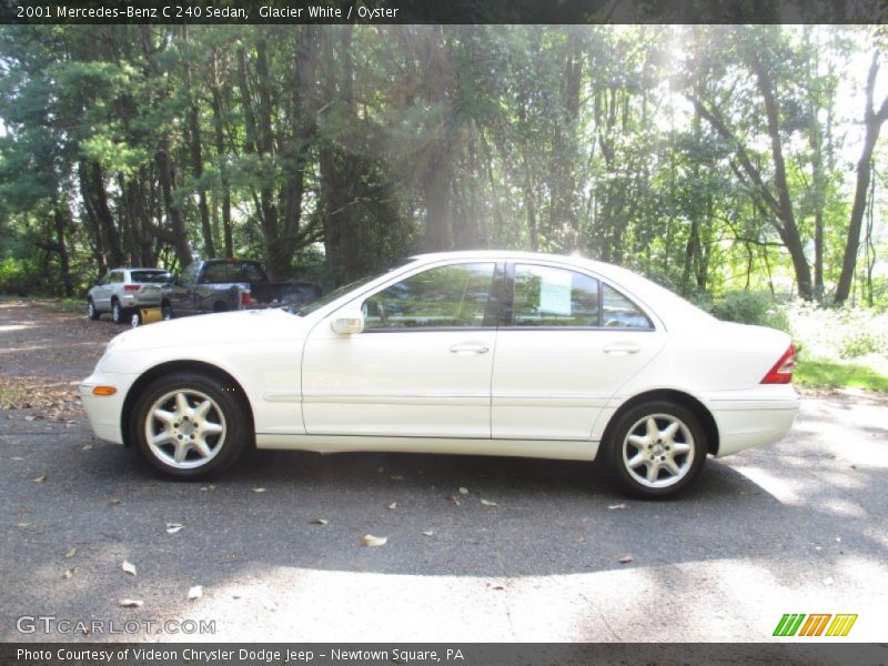 Glacier White / Oyster 2001 Mercedes-Benz C 240 Sedan