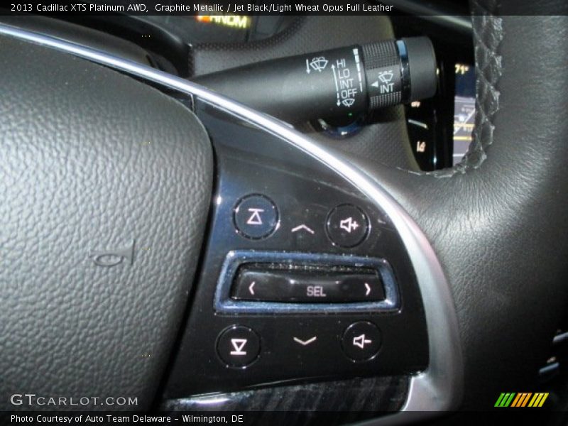 Graphite Metallic / Jet Black/Light Wheat Opus Full Leather 2013 Cadillac XTS Platinum AWD