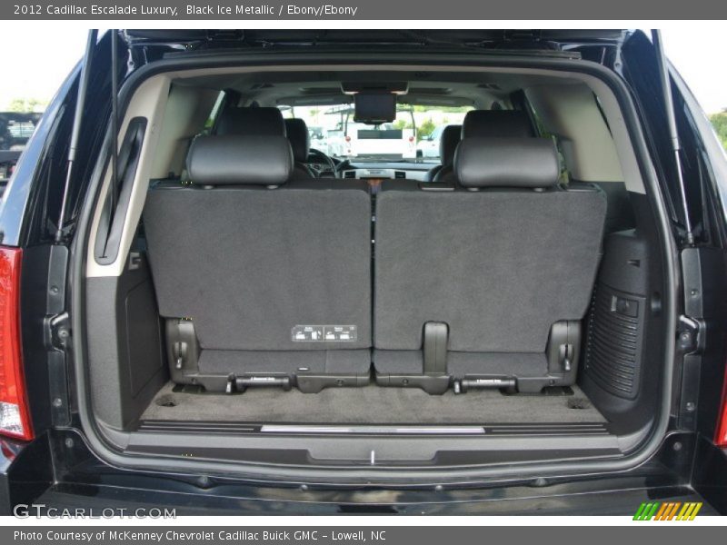 Black Ice Metallic / Ebony/Ebony 2012 Cadillac Escalade Luxury