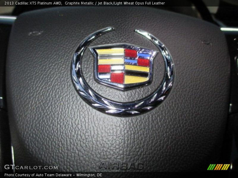 Graphite Metallic / Jet Black/Light Wheat Opus Full Leather 2013 Cadillac XTS Platinum AWD