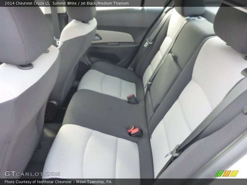 Summit White / Jet Black/Medium Titanium 2014 Chevrolet Cruze LS