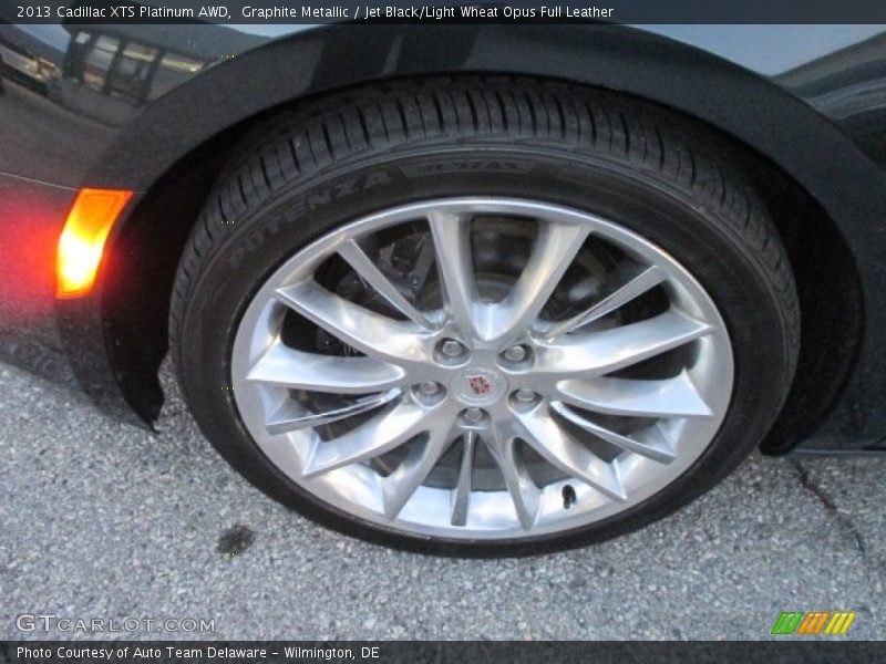 Graphite Metallic / Jet Black/Light Wheat Opus Full Leather 2013 Cadillac XTS Platinum AWD