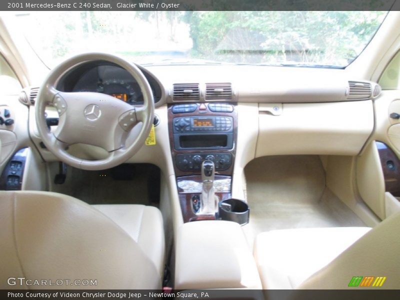 Glacier White / Oyster 2001 Mercedes-Benz C 240 Sedan