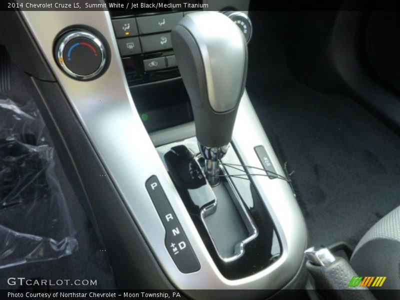 Summit White / Jet Black/Medium Titanium 2014 Chevrolet Cruze LS