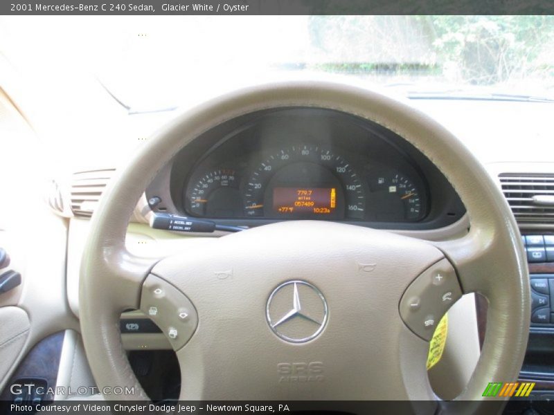 Glacier White / Oyster 2001 Mercedes-Benz C 240 Sedan