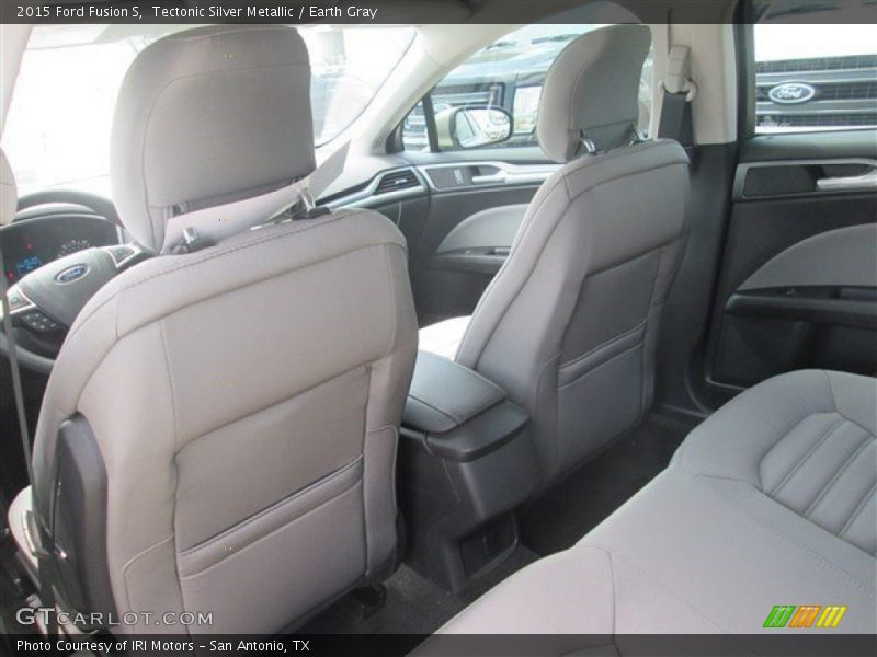 Tectonic Silver Metallic / Earth Gray 2015 Ford Fusion S