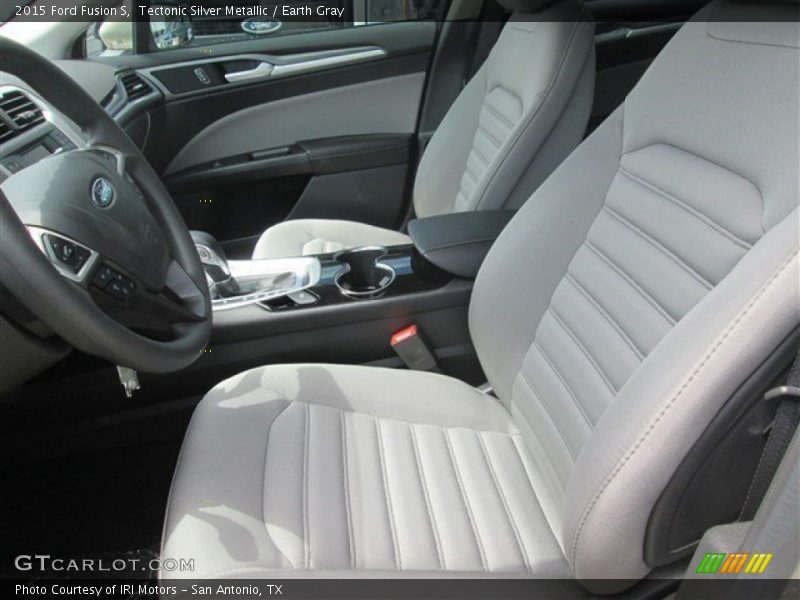 Tectonic Silver Metallic / Earth Gray 2015 Ford Fusion S