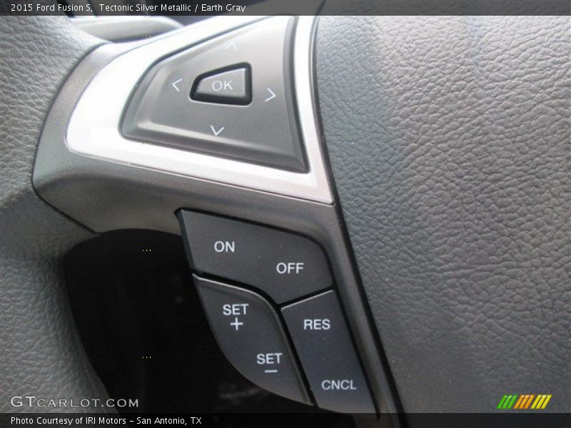 Tectonic Silver Metallic / Earth Gray 2015 Ford Fusion S
