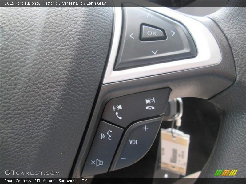 Tectonic Silver Metallic / Earth Gray 2015 Ford Fusion S