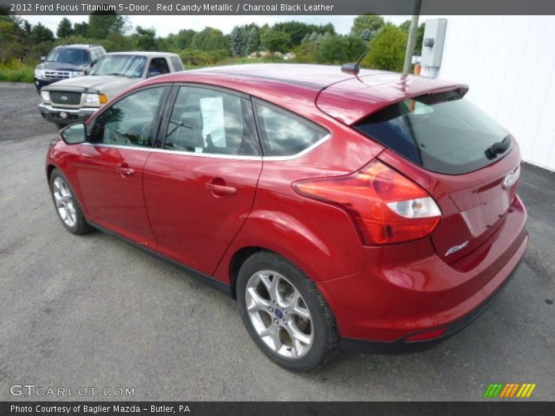  2012 Focus Titanium 5-Door Red Candy Metallic