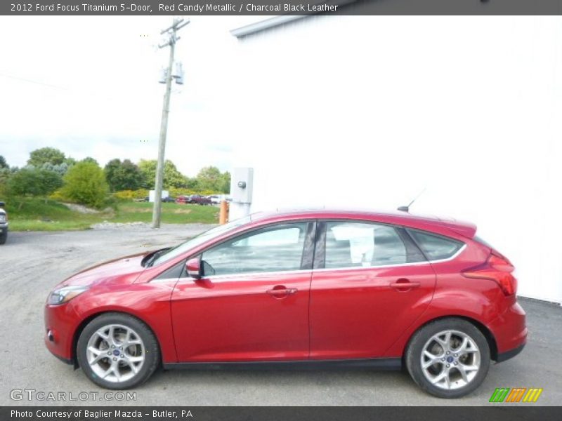  2012 Focus Titanium 5-Door Red Candy Metallic