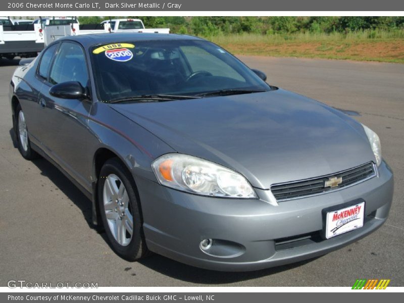 Dark Silver Metallic / Gray 2006 Chevrolet Monte Carlo LT
