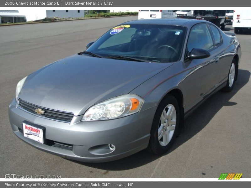 Dark Silver Metallic / Gray 2006 Chevrolet Monte Carlo LT
