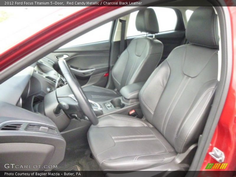 Front Seat of 2012 Focus Titanium 5-Door