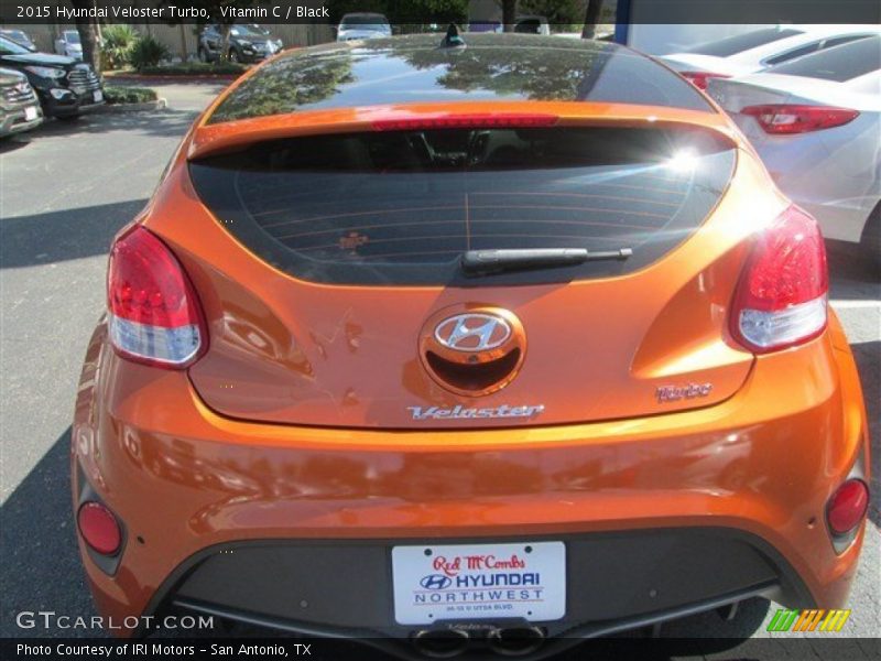 Vitamin C / Black 2015 Hyundai Veloster Turbo