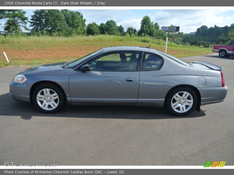 Dark Silver Metallic / Gray 2006 Chevrolet Monte Carlo LT