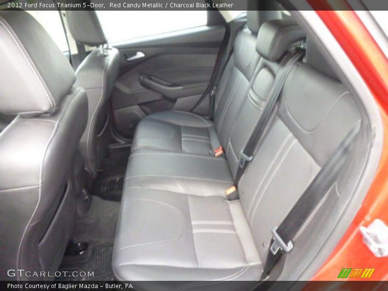 Rear Seat of 2012 Focus Titanium 5-Door