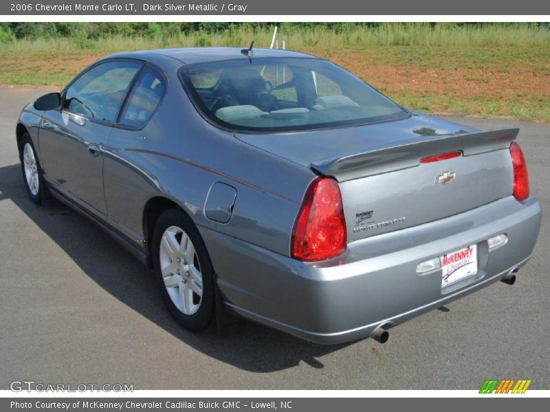 Dark Silver Metallic / Gray 2006 Chevrolet Monte Carlo LT