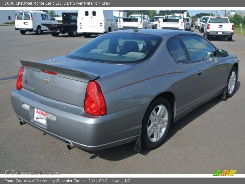 Dark Silver Metallic / Gray 2006 Chevrolet Monte Carlo LT