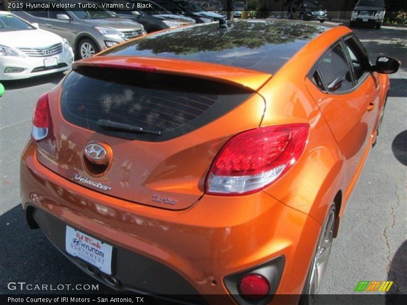 Vitamin C / Black 2015 Hyundai Veloster Turbo