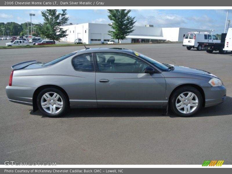 Dark Silver Metallic / Gray 2006 Chevrolet Monte Carlo LT