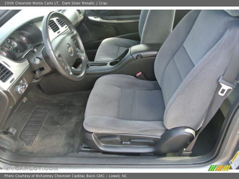 Dark Silver Metallic / Gray 2006 Chevrolet Monte Carlo LT