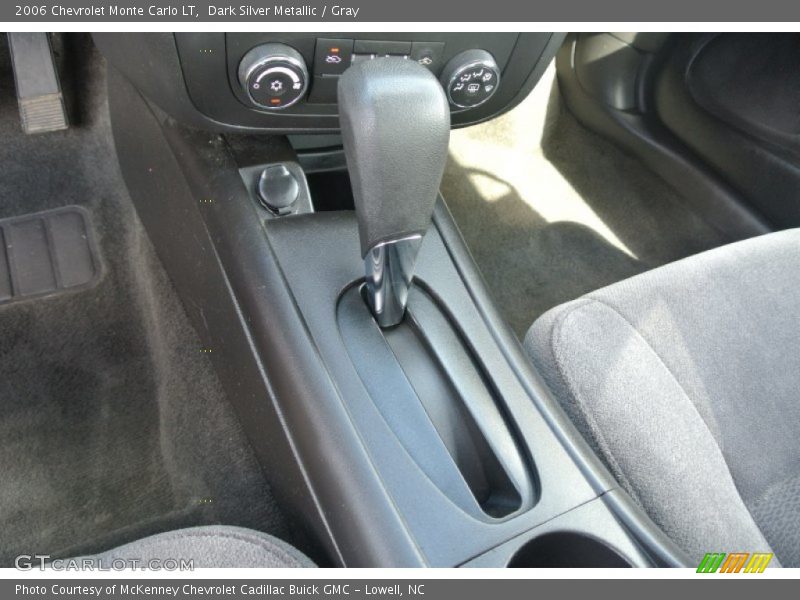 Dark Silver Metallic / Gray 2006 Chevrolet Monte Carlo LT