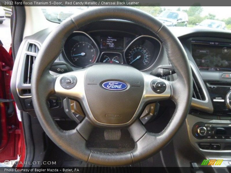  2012 Focus Titanium 5-Door Steering Wheel