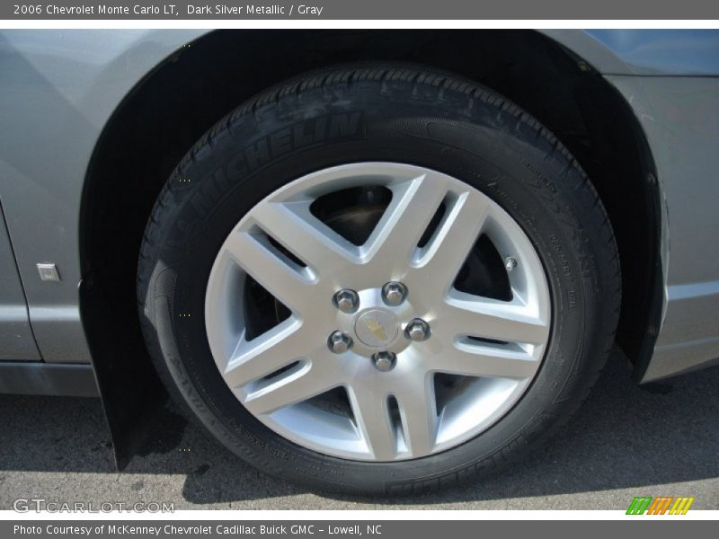 Dark Silver Metallic / Gray 2006 Chevrolet Monte Carlo LT