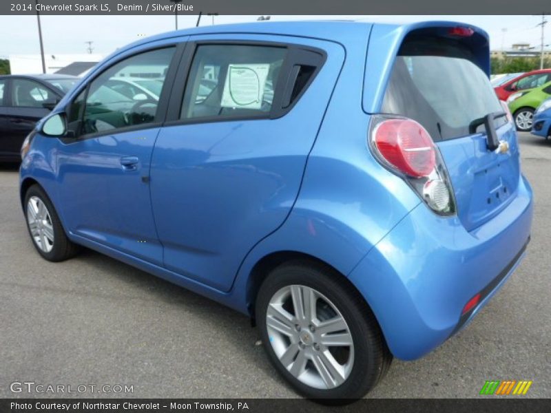 Denim / Silver/Blue 2014 Chevrolet Spark LS