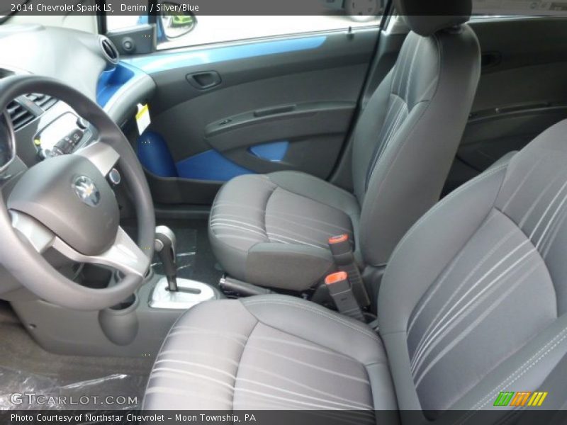 Denim / Silver/Blue 2014 Chevrolet Spark LS