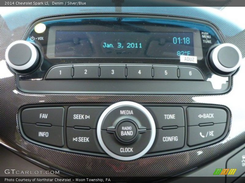 Denim / Silver/Blue 2014 Chevrolet Spark LS