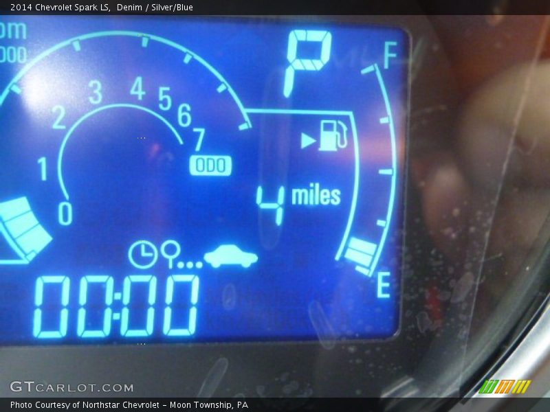 Denim / Silver/Blue 2014 Chevrolet Spark LS