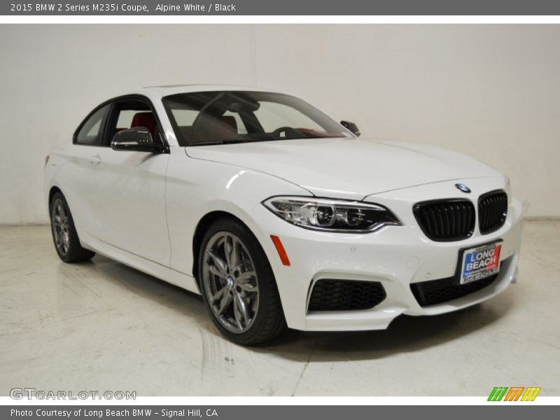 Alpine White / Black 2015 BMW 2 Series M235i Coupe